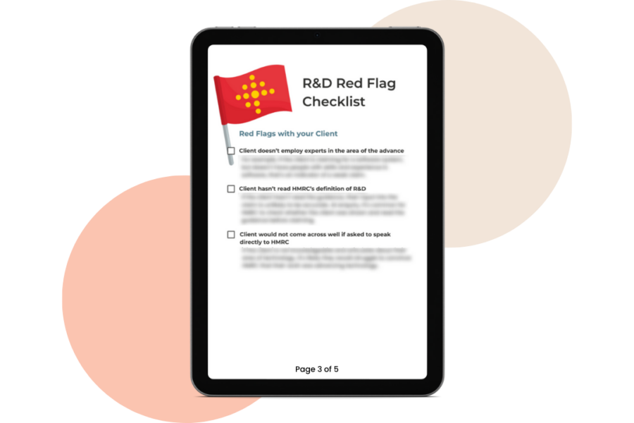 R&D Red Flag Checklist The R&D Community